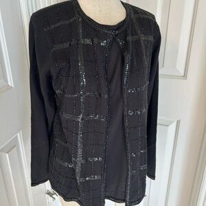 Alfred Dunner Elegant Black Women's Jacket